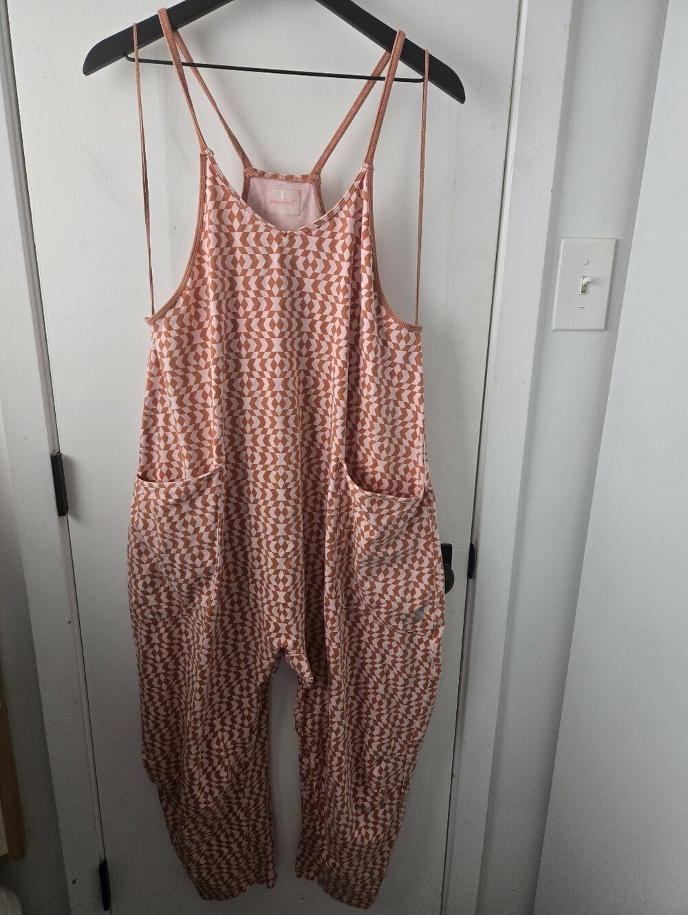 FP Movement by Free People Hot Shot Printed Onesie Geometric Size Small